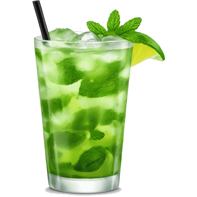 Mojito cocktail emo emoji