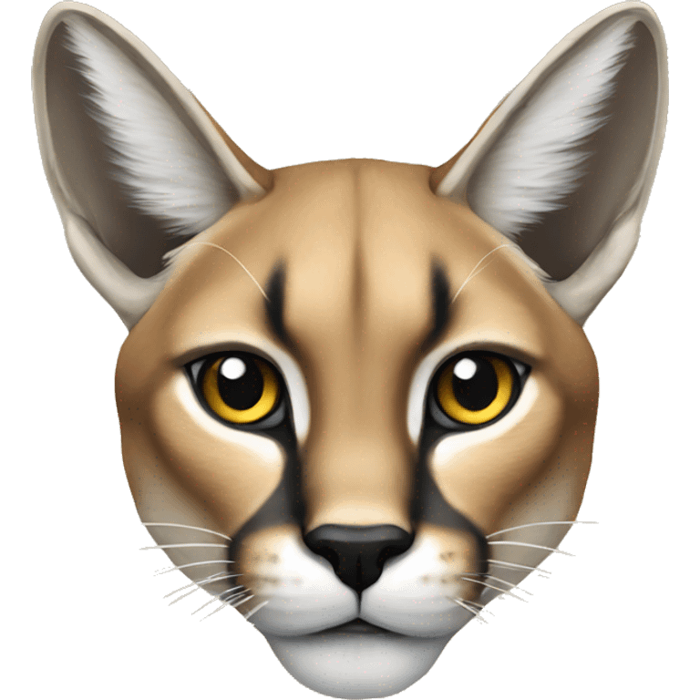 Caracal head emoji