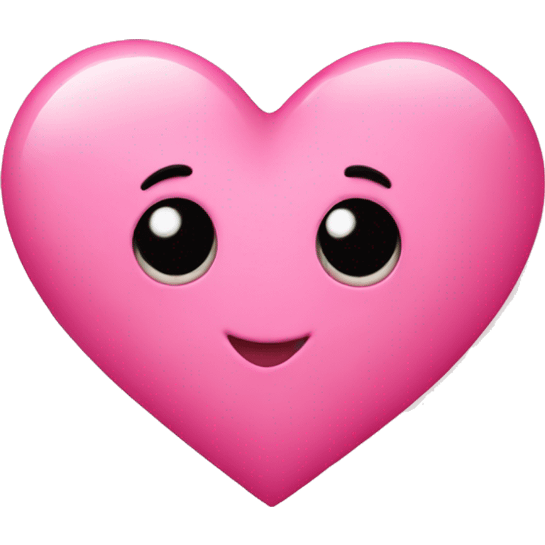 Pink heart emoji