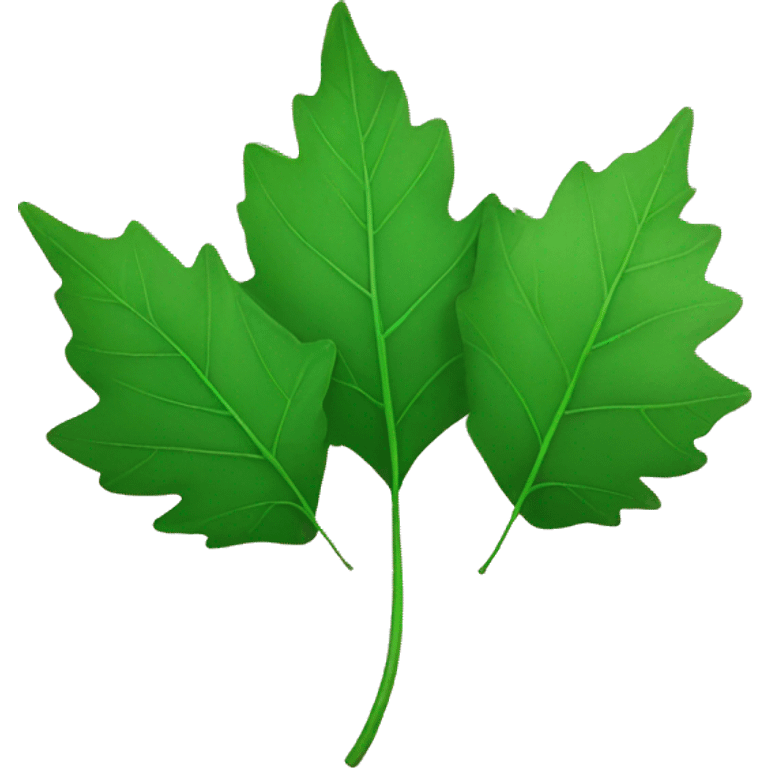 canadian another color leaf emoji