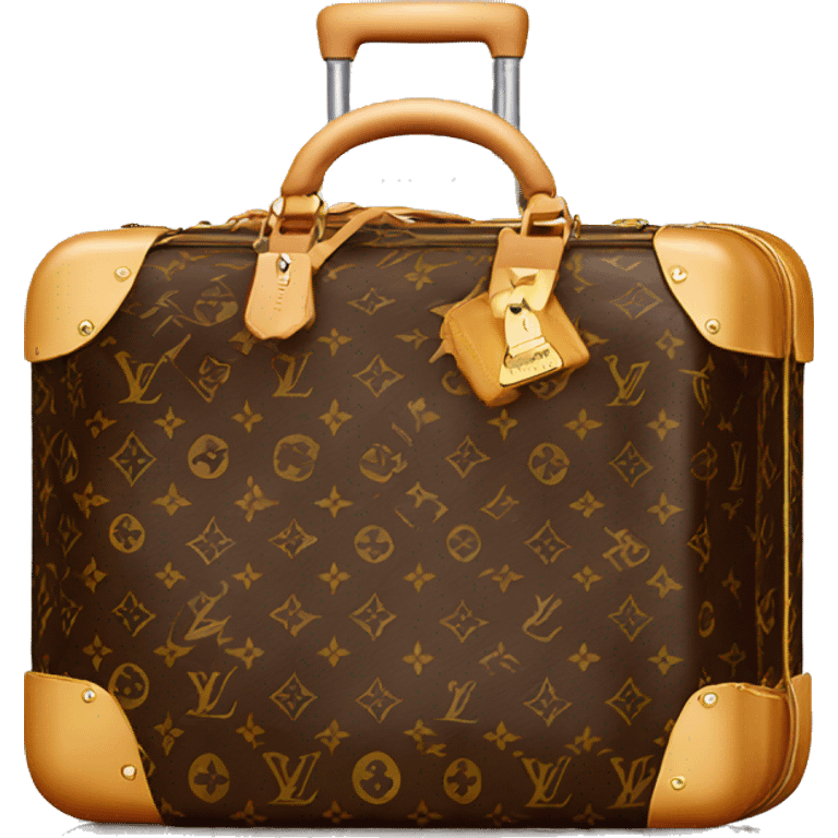 Louis vuitton Reisekoffer  emoji