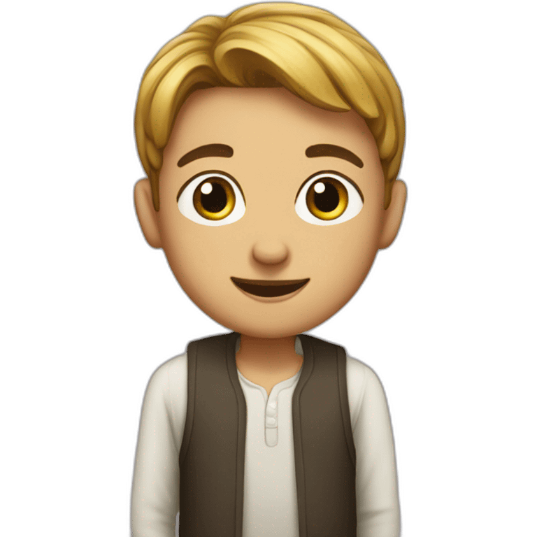 boy with kipah emoji