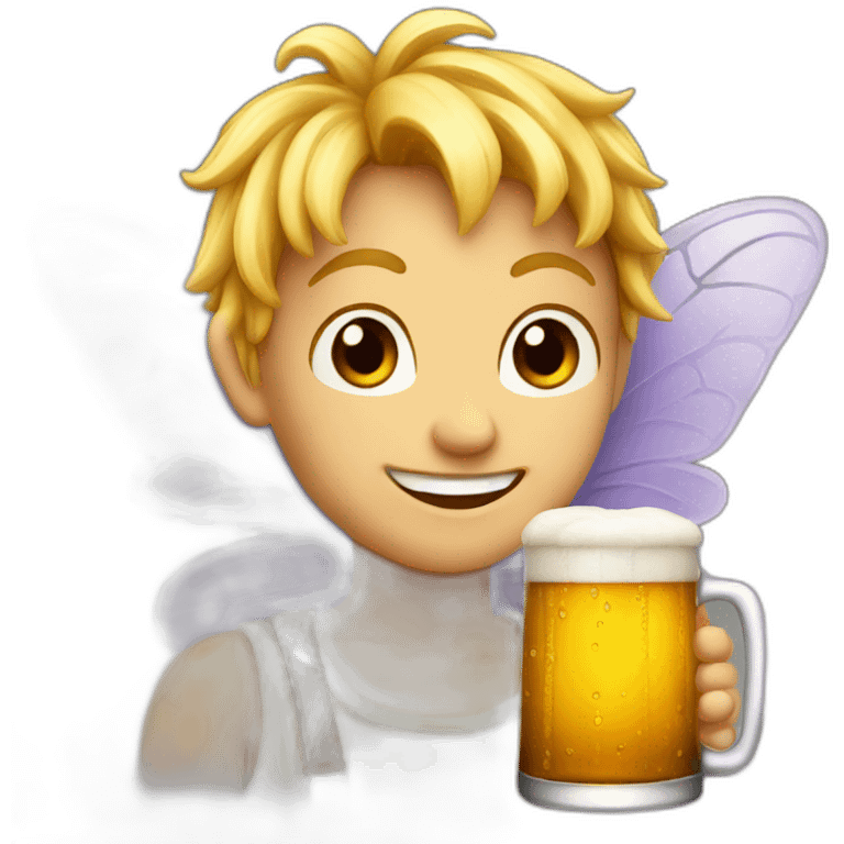 Fairy beer emoji