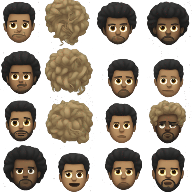 The weeknd emoji