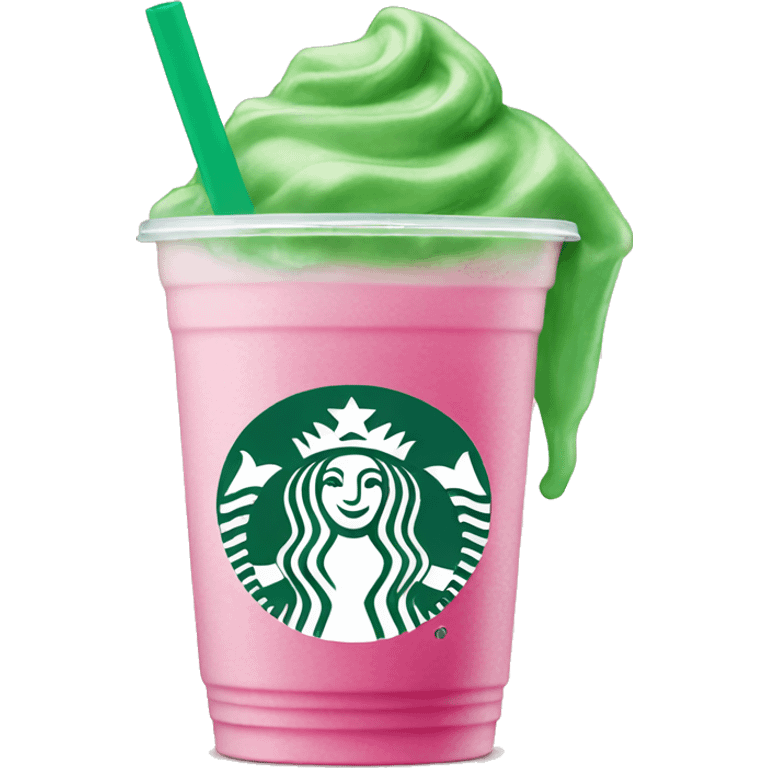 a pink drink from starbucks emoji