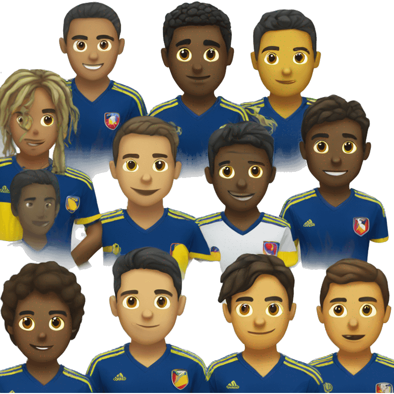 Colombia soccer team emoji