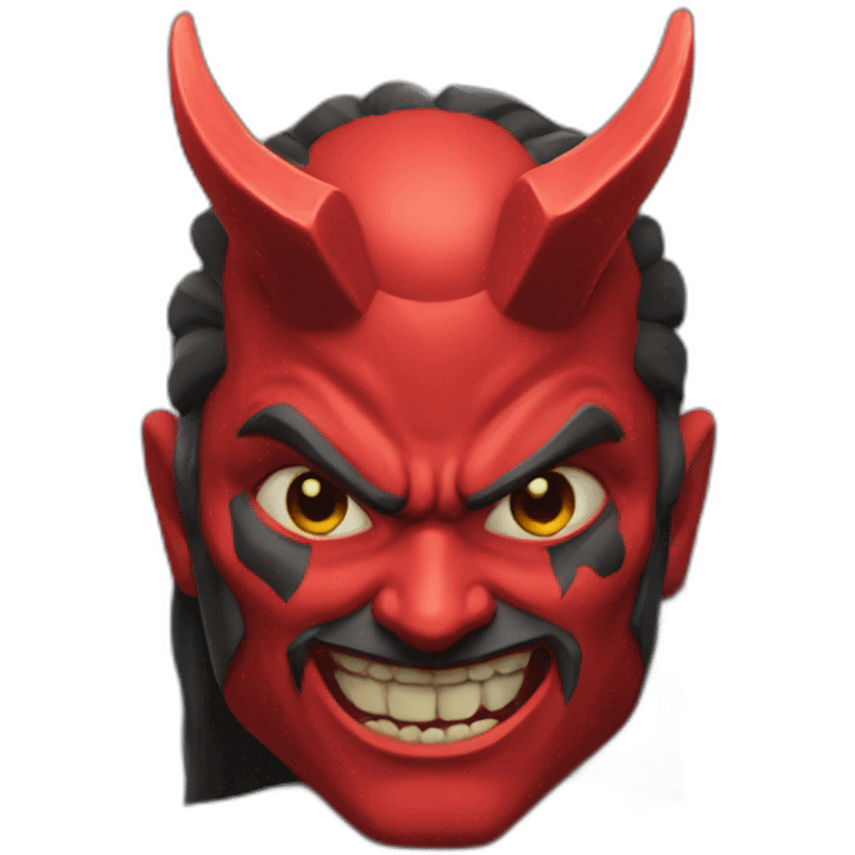 Diablo rojo emoji