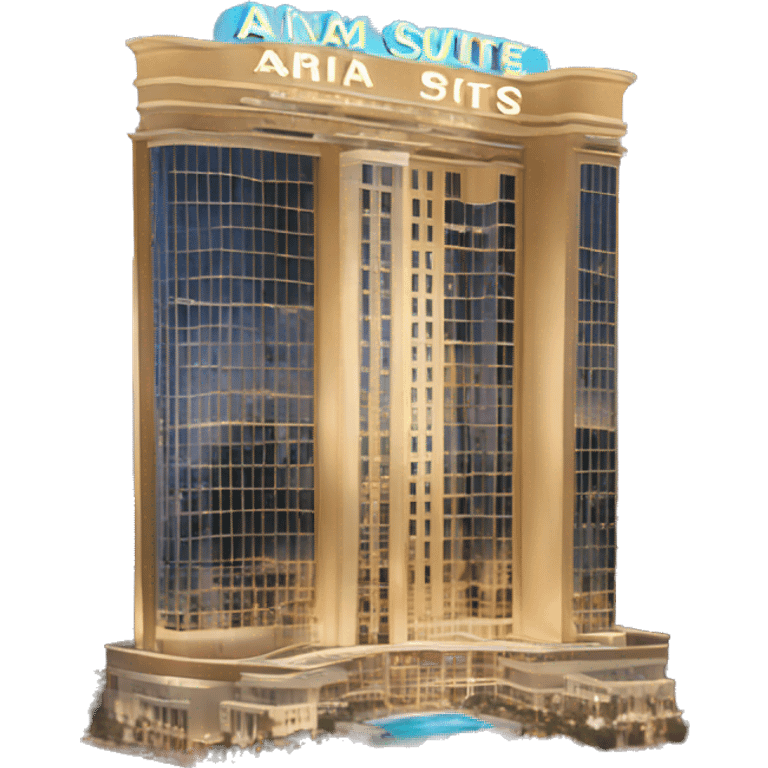 ARIA Sky Suites in Vegas emoji