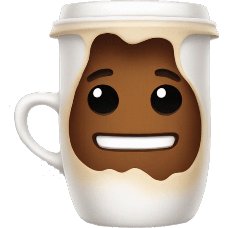 Cute coffee emoji