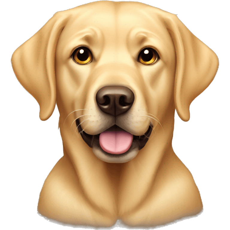 golden labrador emoji