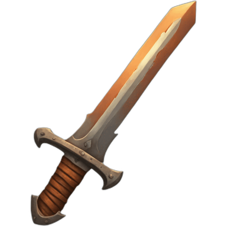 rusty sword emoji