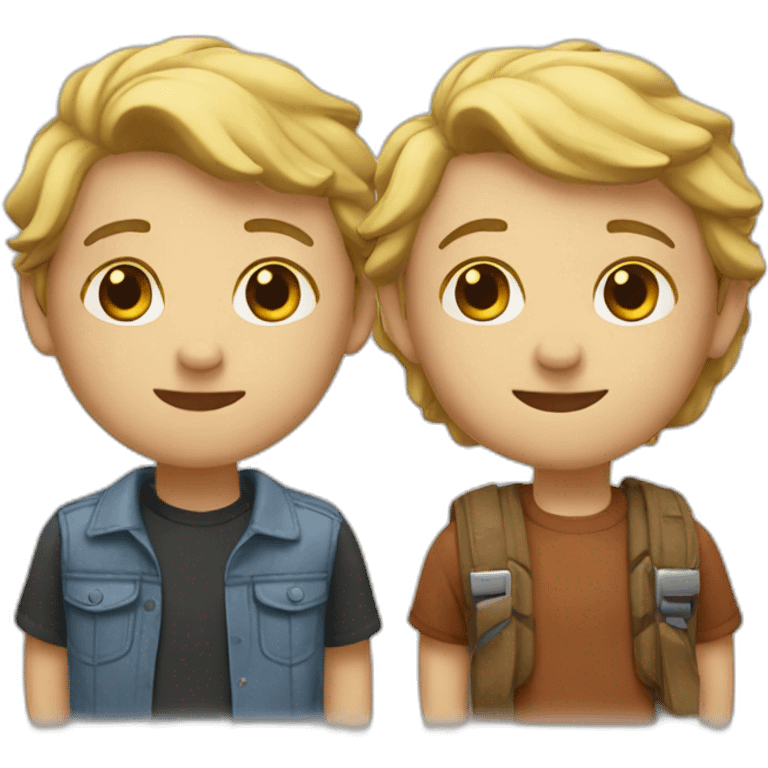 two friends emoji