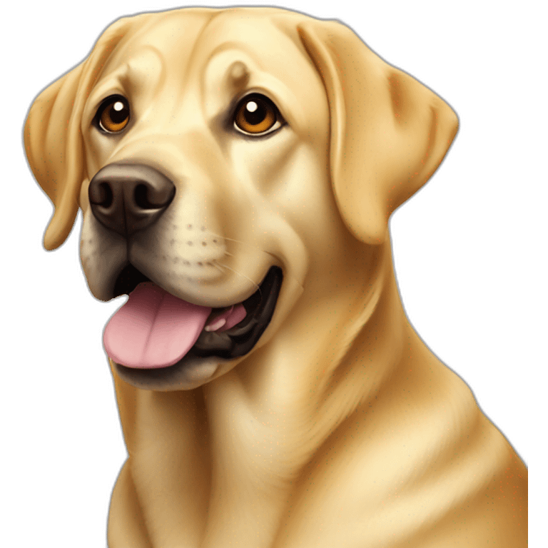 labrador gold emoji