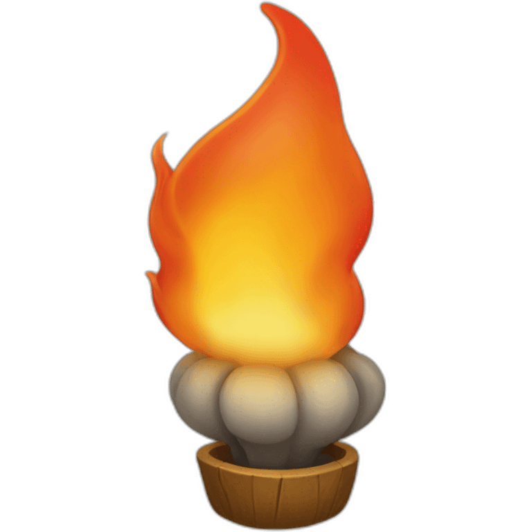 Pilier de la flamme emoji