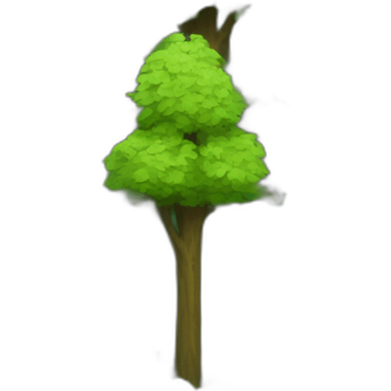 big forest emoji