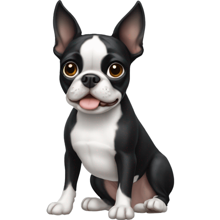 Boston terrier emoji