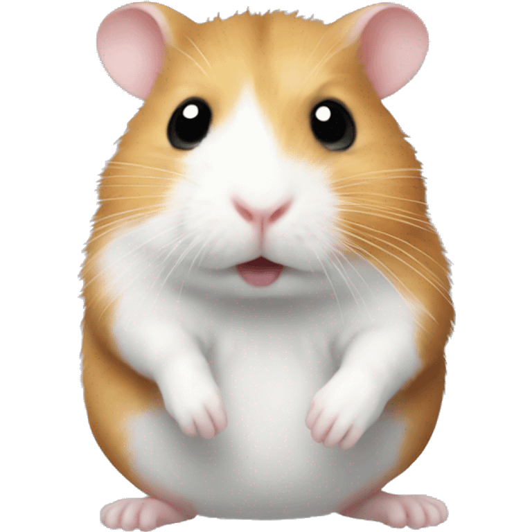 Hamster wearing socks emoji