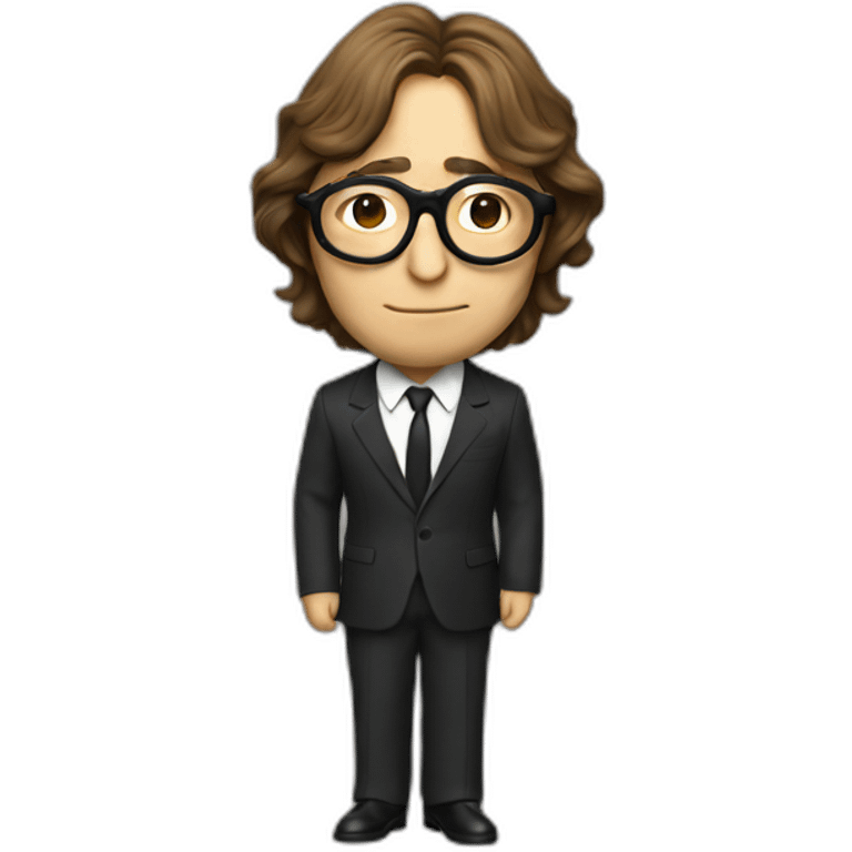 john lennon in the suit emoji