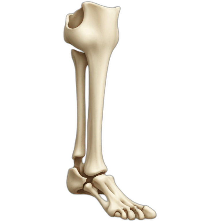 Leg bone  emoji