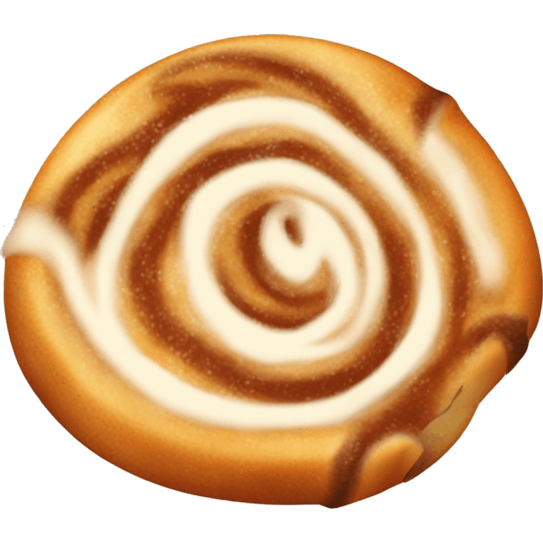 Cute cinnamon roll emoji