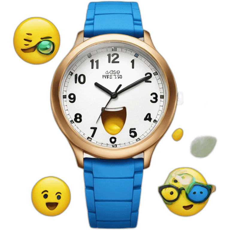 Watch made for children emoji