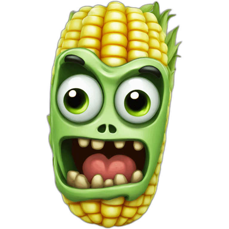 zombie corn cob emoji