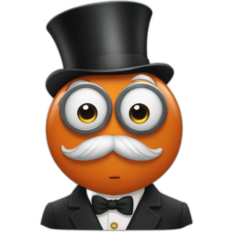 Nemo avec un monocle  emoji