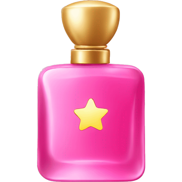 Pink perfume bottle  emoji