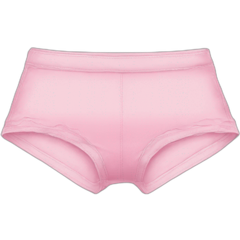 clothing only pink panties boyshorts cute design emoji