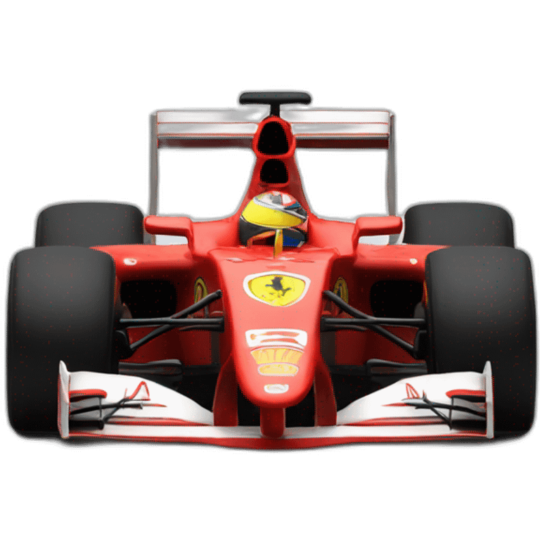 Ferrari f1 car emoji