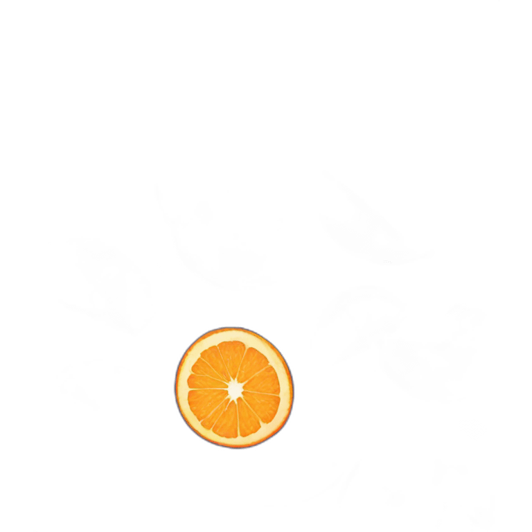 orange fruit emoji