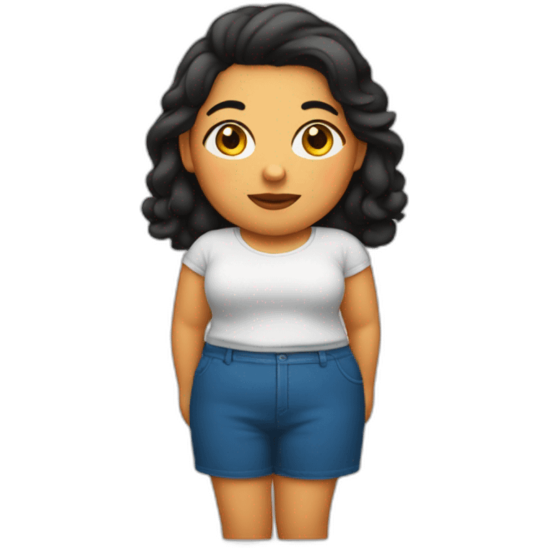 plump latino woman emoji