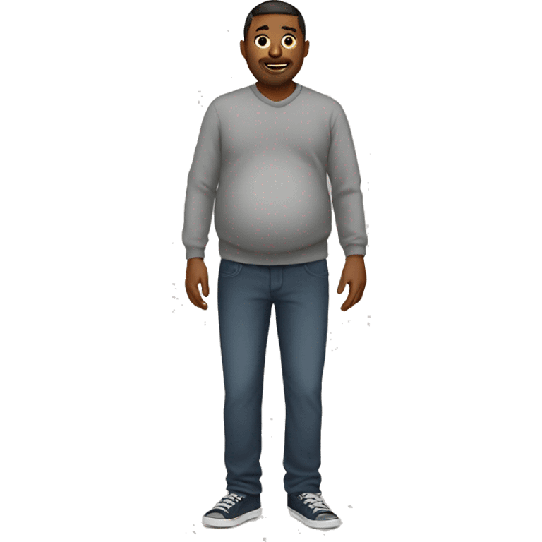 Pregnant man emoji