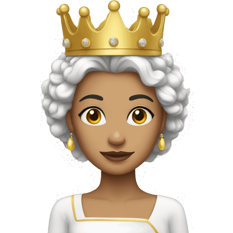 queen white emoji