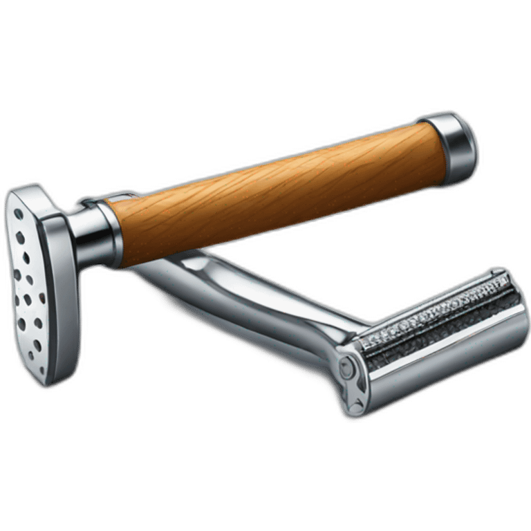 Safety razor emoji