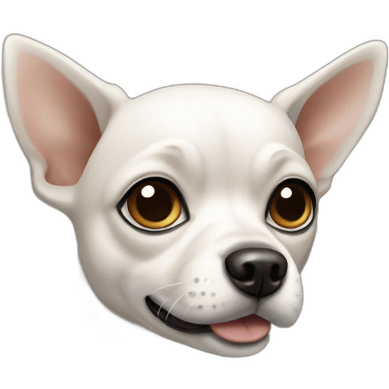 black-white-chiwawa-dog emoji