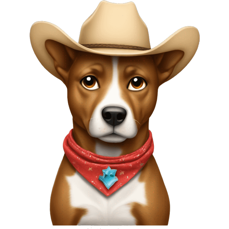 Cowboy dog congratulation  emoji