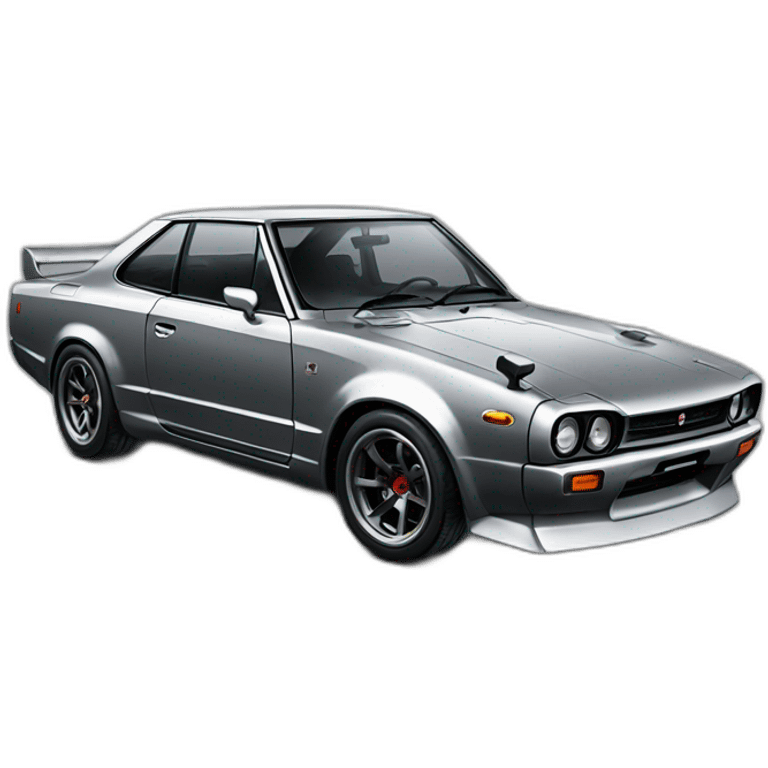 Nissan Skyline 2000 gtr emoji