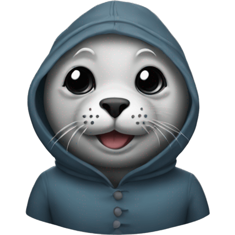 Seal wearing a costume  emoji