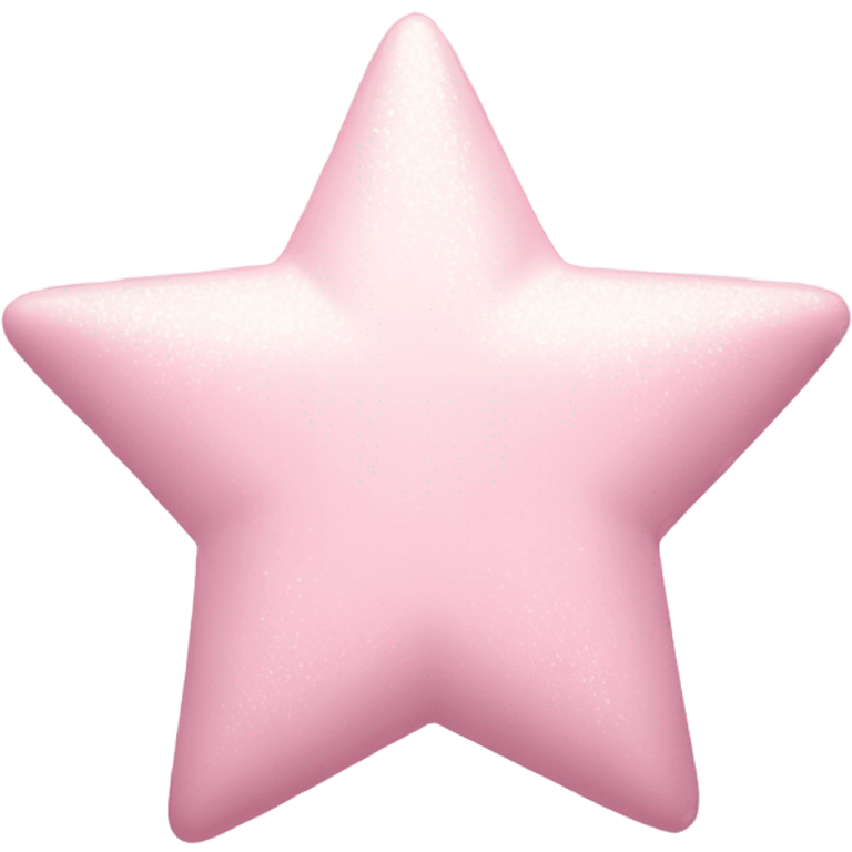 pale pink star sparkle emoji