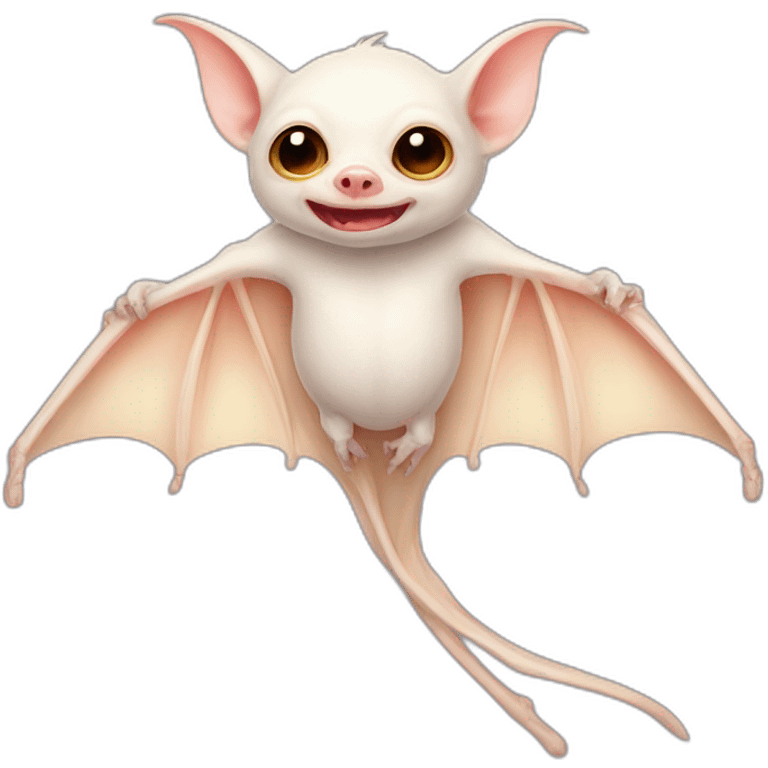 albino circus bat emoji