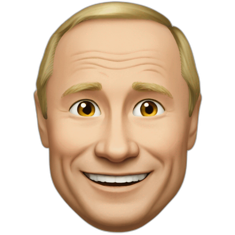 Putin smile emoji