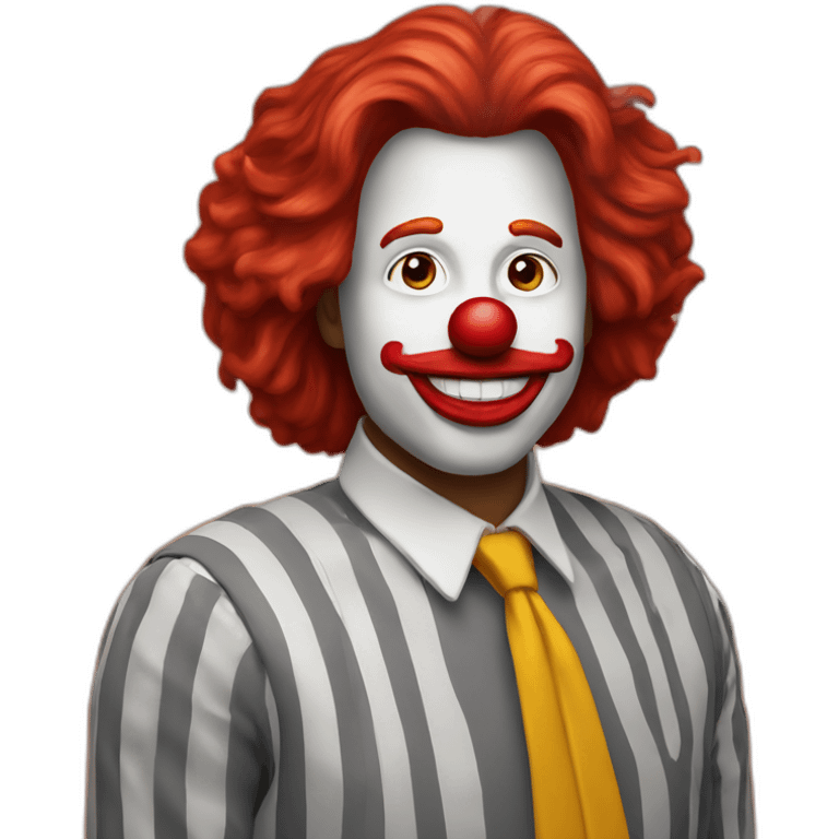 ronald mcdonald emoji