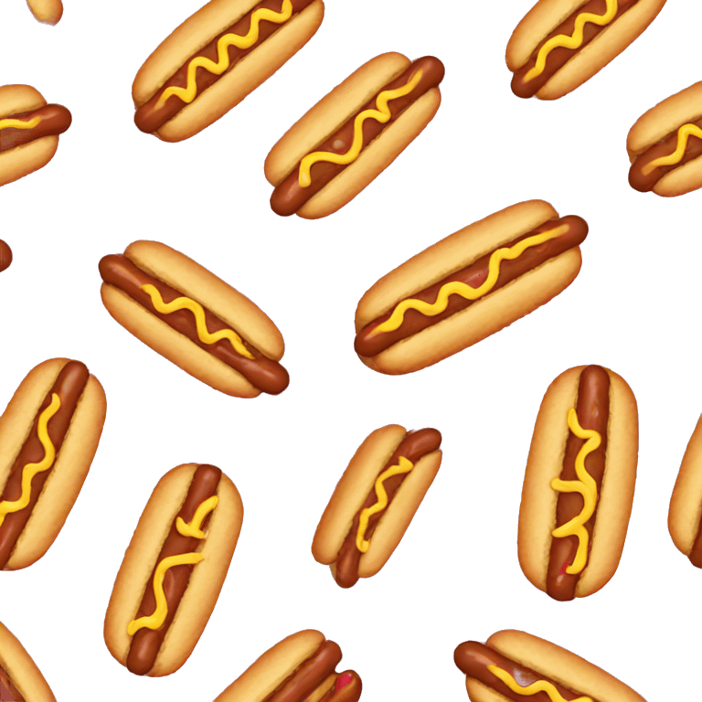 cookie hotdog emoji