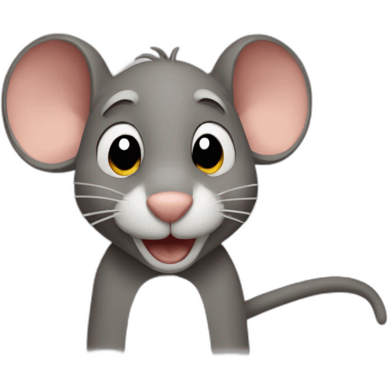 Jerry the mouse emoji