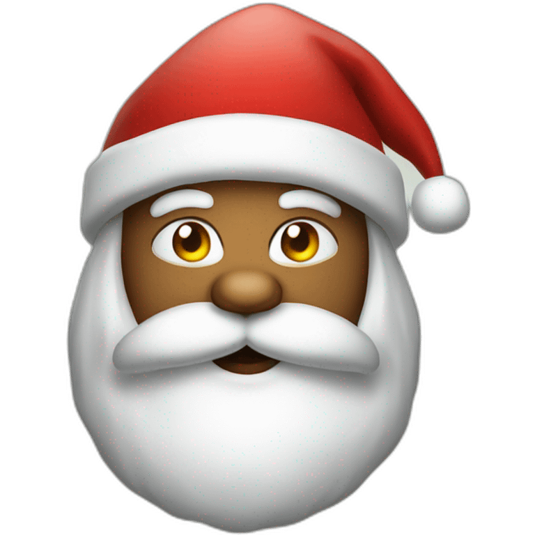 Evil Santa claus emoji