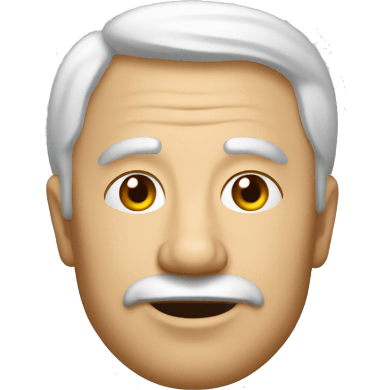 un papá pensativo emoji