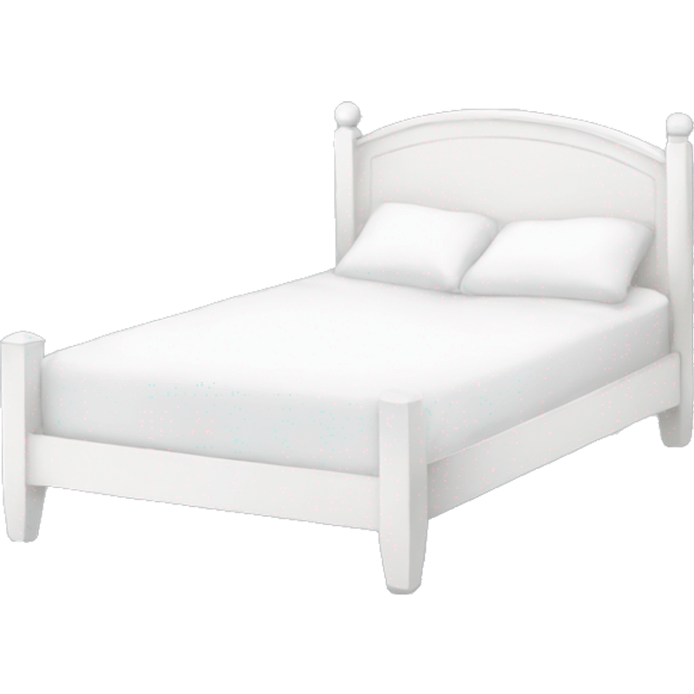 White bed emoji