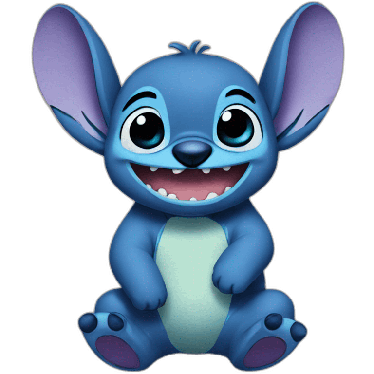 Stich cute emoji