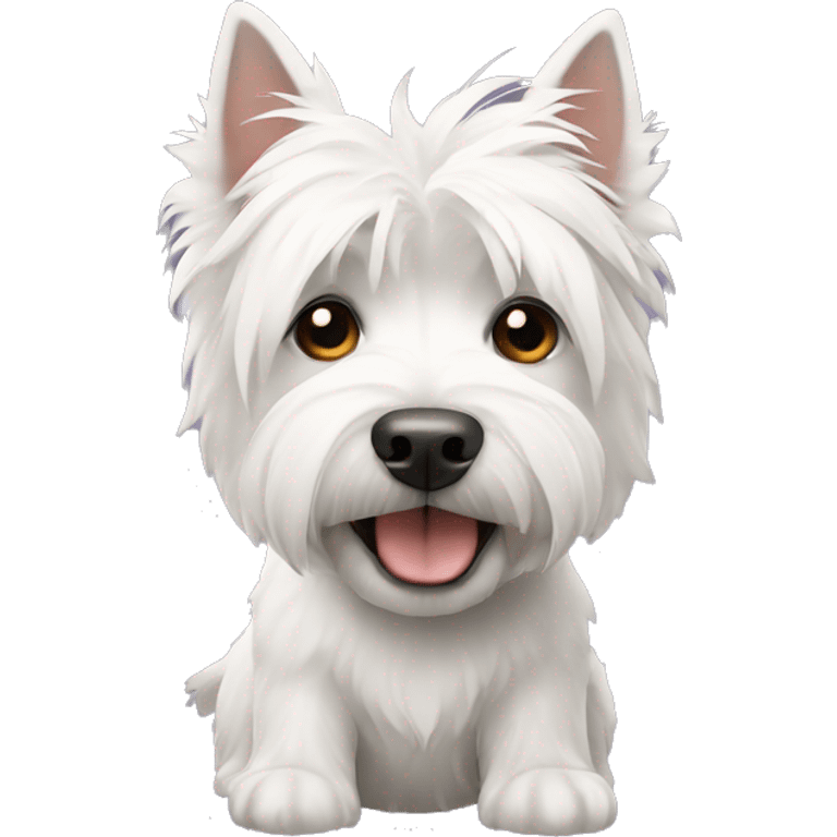 A west highland white terrier emoji